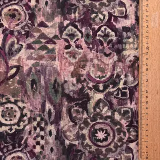 Țesătură decorativă Abstract burgundy digital print