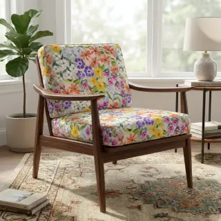 Țesătură decorativă Floralia multi digital print