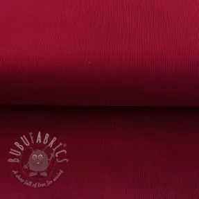 Catifea raiată subțire dark red