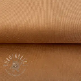 Catifea raiată subțire caramel