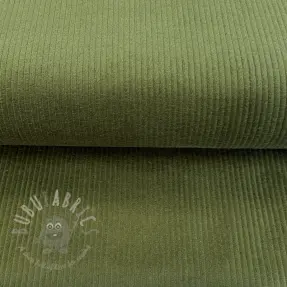 Catifea raiată forest green