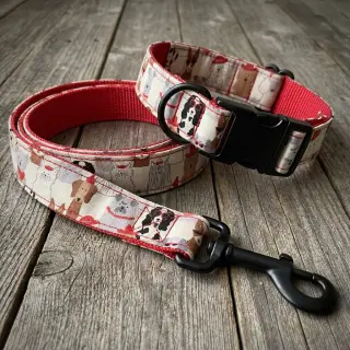 Țesătură decorativă Linenlook Dog Dress Up
