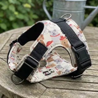 Țesătură decorativă Linenlook Dog Dress Up