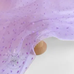 Tul pentru TUTU DOTS lilac