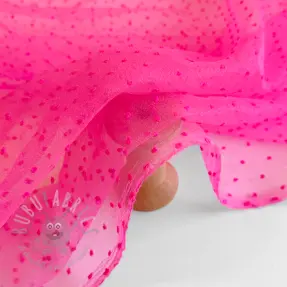 Tul pentru TUTU DOTS dark blue
