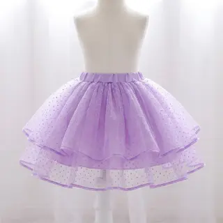 Tul pentru TUTU DOTS lilac