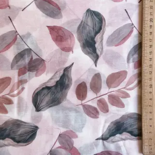 Lyocell cu in și mătase Retro Flowers design B