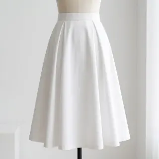 Țesătură din bumbac TWILL Mango white