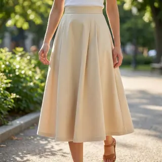 Țesătură din bumbac TWILL Mango pebble