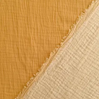 Mușelină DOUBLE FACE old yellow