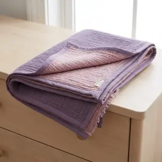 Mușelină DOUBLE FACE lavender