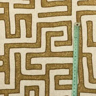 Țesătură decorativă RAFFIA ocre