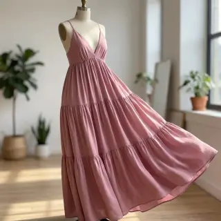Viscoză cu in BUBBLY old pink