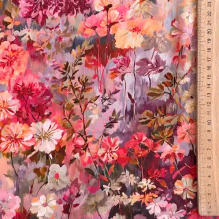 Viscoză RAYON POPLIN Blossoms design A