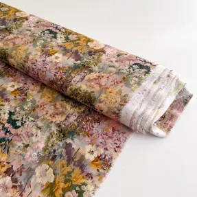 Viscoză RAYON POPLIN Blossoms design B