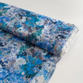 Viscoză RAYON POPLIN Blossoms design C