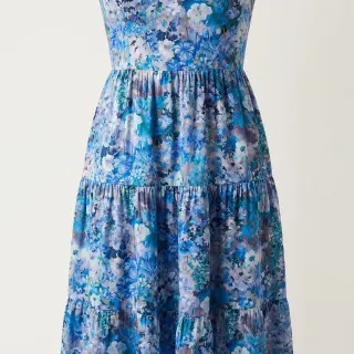 Viscoză RAYON POPLIN Blossoms design C