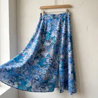 Viscoză RAYON POPLIN Blossoms design C