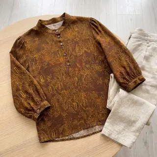 Viscoză RAYON POPLIN Flow design C