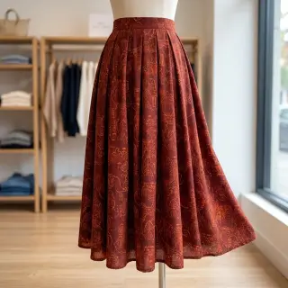 Viscoză RAYON POPLIN Flow design B