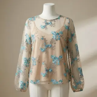 Tul pentru TUTU Big flowers
