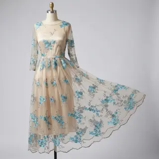 Tul pentru TUTU Big flowers