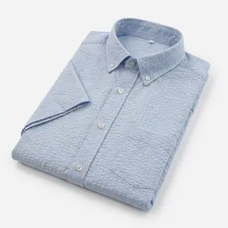 Țesătură din bumbac BUBBLE dusty blue