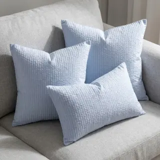 Țesătură din bumbac BUBBLE dusty blue