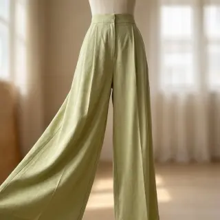 Viscoză cu in WASHED light lime