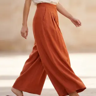 Viscoză cu in WASHED terracotta