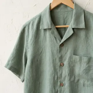 Viscoză cu in WASHED old green
