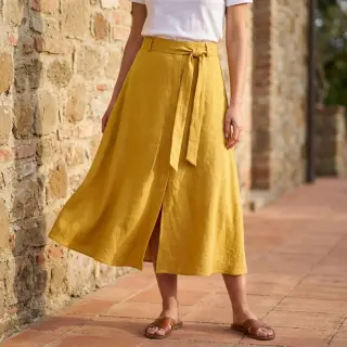 Viscoză cu in WASHED ochre