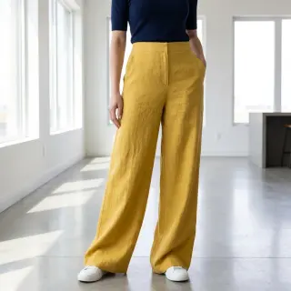 Viscoză cu in WASHED ochre