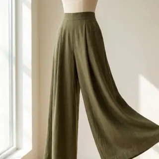 Viscoză cu in WASHED olive