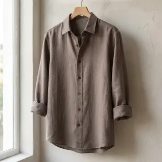 Viscoză cu in WASHED taupe