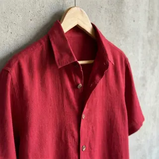 Viscoză cu in WASHED dark red