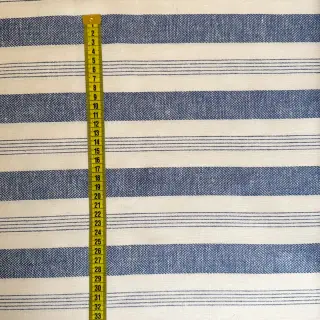 In YARN DYED BIG Stripe blue