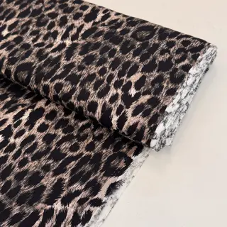 Viscoză RADIANCE Wild skin grey digital print