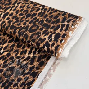 Viscoză RADIANCE Wild skin brown digital print