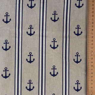 Țesătură decorativă Linenlook Stripe Maritime