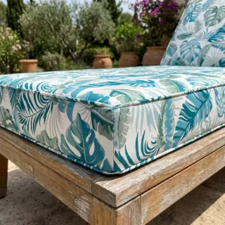 Țesătură decorativă OUTDOOR Marquise blanc