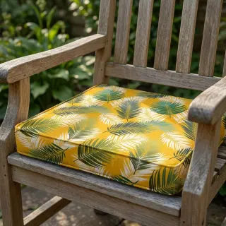 Țesătură decorativă OUTDOOR Hendaye jaune