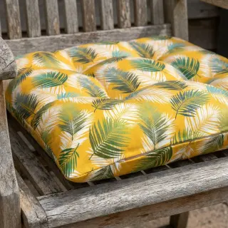 Țesătură decorativă OUTDOOR Hendaye jaune