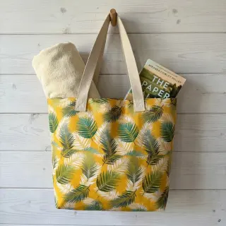 Țesătură decorativă OUTDOOR Hendaye jaune