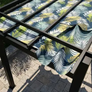 Țesătură decorativă OUTDOOR Hendaye marine