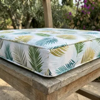 Țesătură decorativă OUTDOOR Hendaye blanc