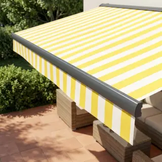 Țesătură decorativă OUTDOOR PREMIUM Stripe yellow