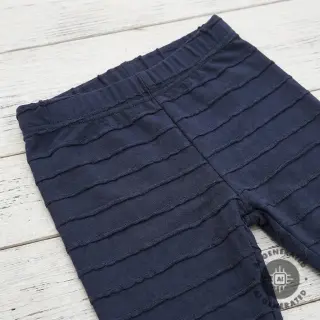 Tricot RUFFLES navy