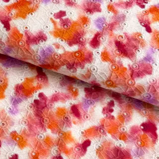 Țesătură din bumbac EMBROIDERY Paint brush design A