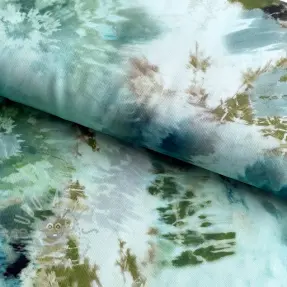 Viscoză TWILL Messy TIE DYE design A